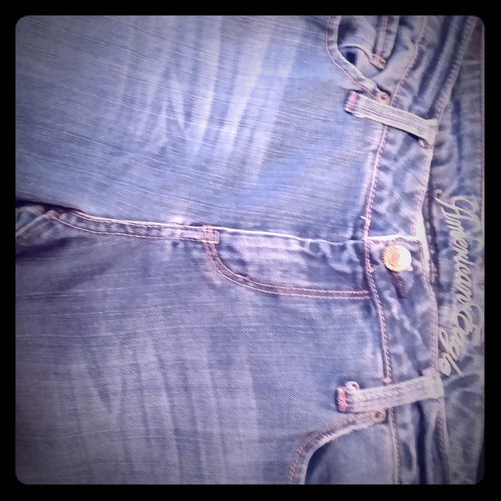 Nicely used but very comfortable jeans